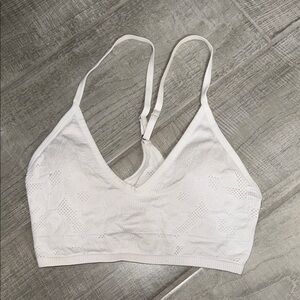 Aerie White Lace Bralette